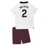 Manchester City Kyle Walker #2 Replica Away Minikit 2023-24 Short Sleeve (+ pants)